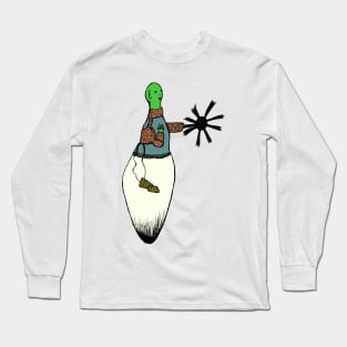 Abducting Alien Long Sleeve T-Shirt